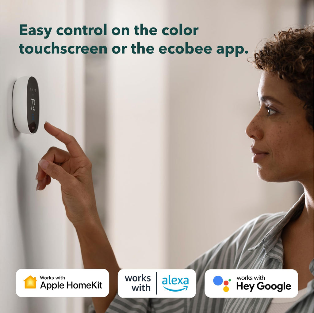Smart WiFi Thermostat Energy Efficient Voice Control